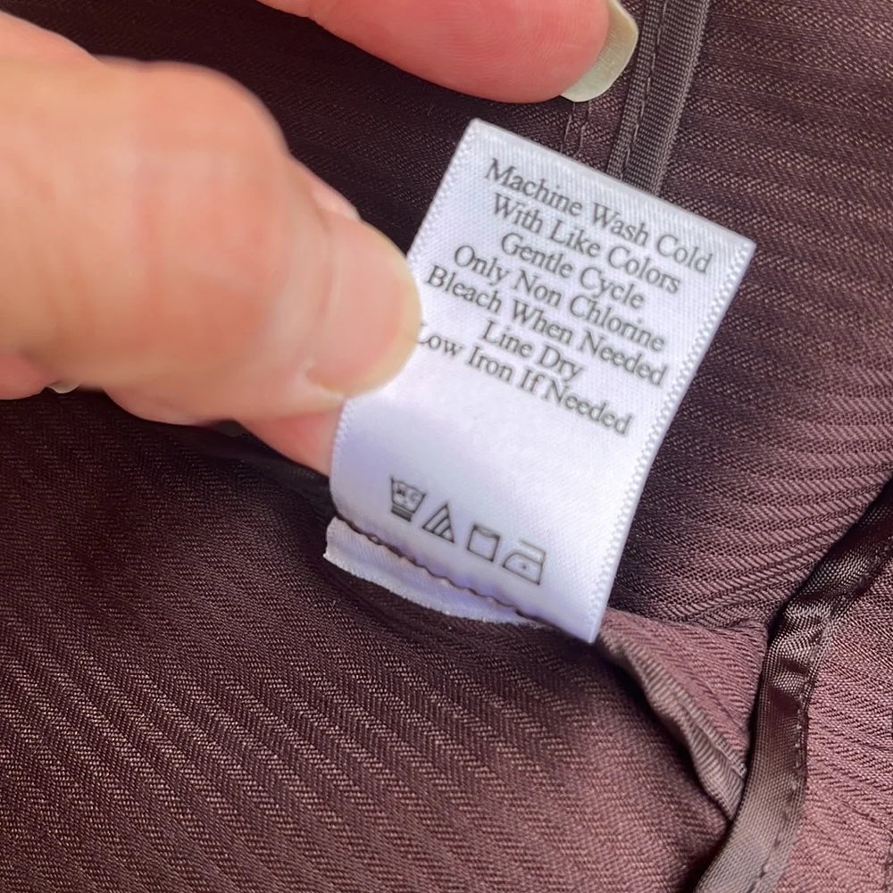 Like new Coldwater Creek brown one button jacket - Picture 11 of 14